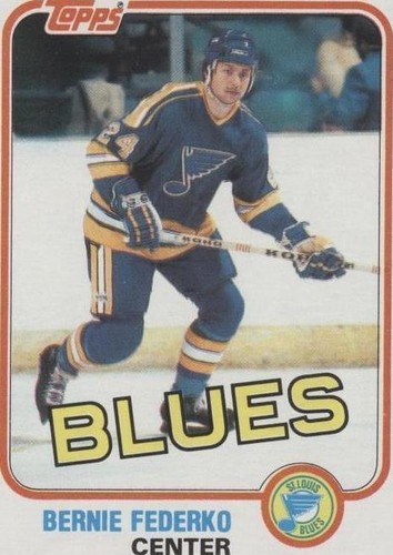 1981-82 Topps - Bernie Federko #12