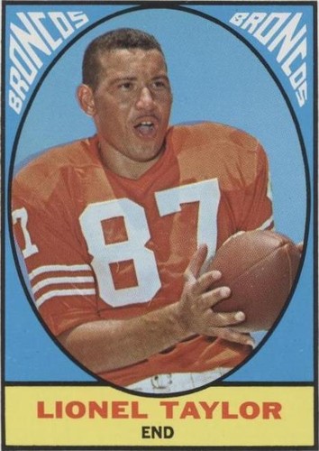 1967 Topps Lionel Taylor #42
