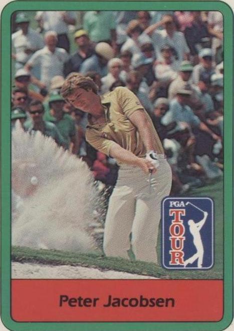 1982 Donruss Golf Stars - Peter Jacobsen #50