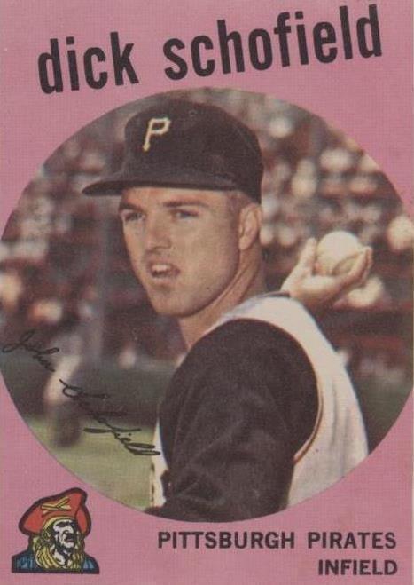 1959 Topps - Dick Schofield #68