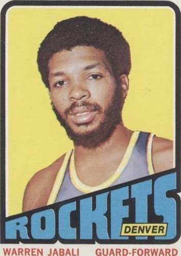 1972-73 Topps - Warren Jabali #205
