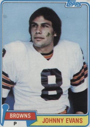 1981 Topps Johnny Evans #129