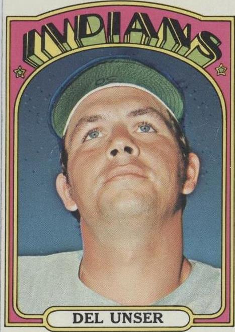 1972 Topps - Del Unser #687