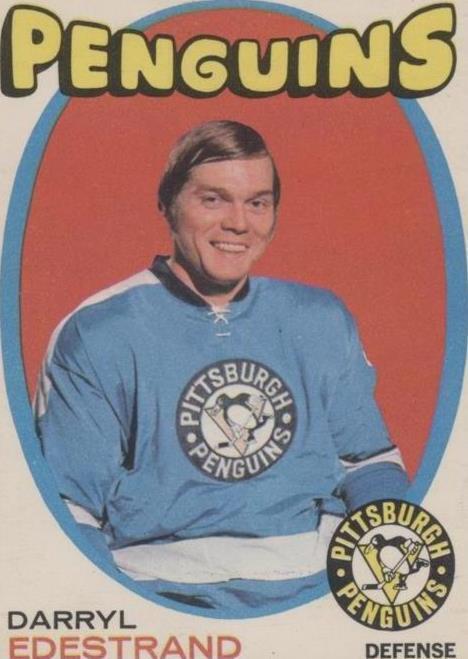 1971-72 O-Pee-Chee - Darryl Edestrand #187