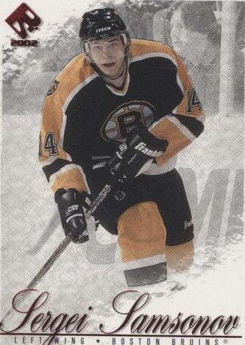 2001-02 Pacific Private Stock - Sergei Samsonov #6