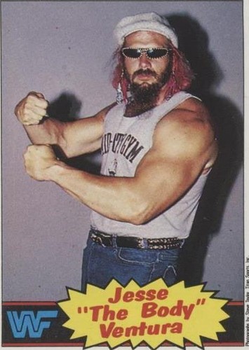1985 Topps WWF - Jesse Ventura #11