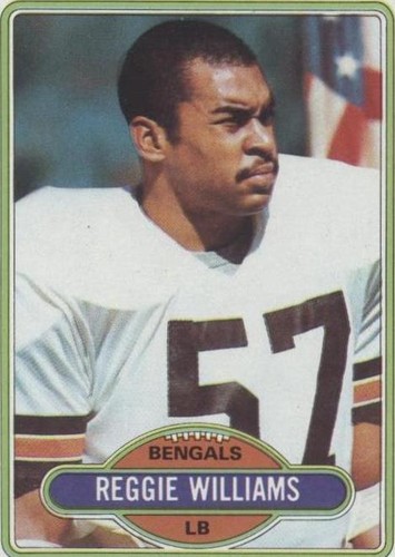 1980 Topps Reggie Williams #187