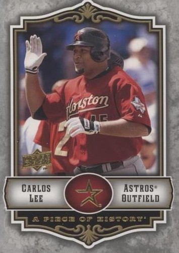 2009 Upper Deck A Piece of History - Carlos Lee #39