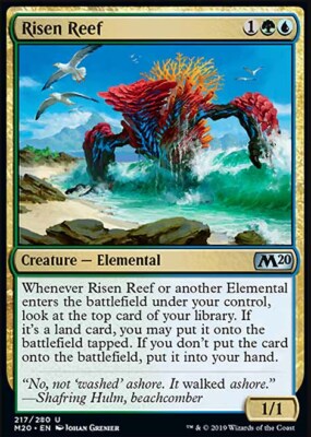 Magic the Gathering MTG Risen Reef (217) Core Set 2020   LP