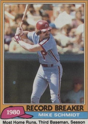 1981 Topps - Mike Schmidt #206