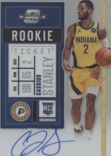 2020-21 Panini Contenders Optic - Cassius Stanley #131
