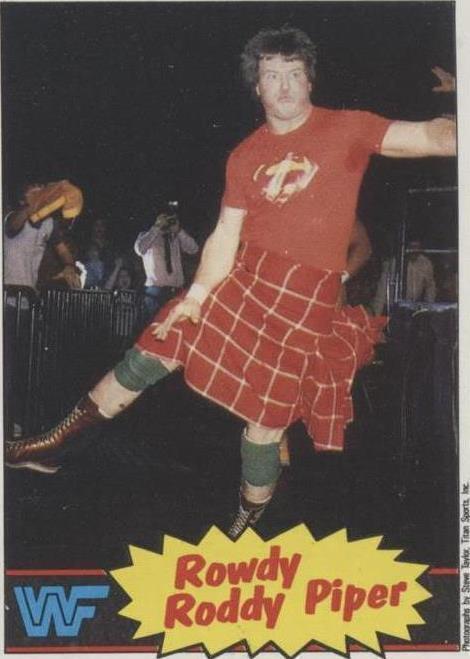 1985 Topps WWF - Roddy Piper #7