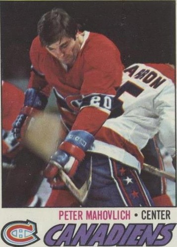 1977-78 Topps - Pete Mahovlich #205