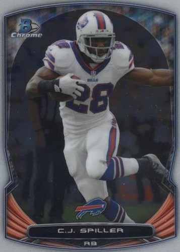2014 Bowman Chrome C.J. Spiller #67