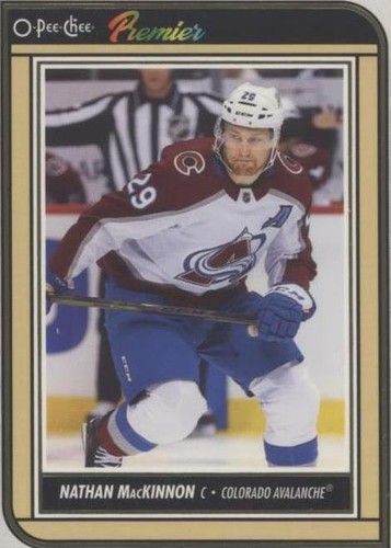 2022-23 O-Pee-Chee - Nathan MacKinnon #P-8