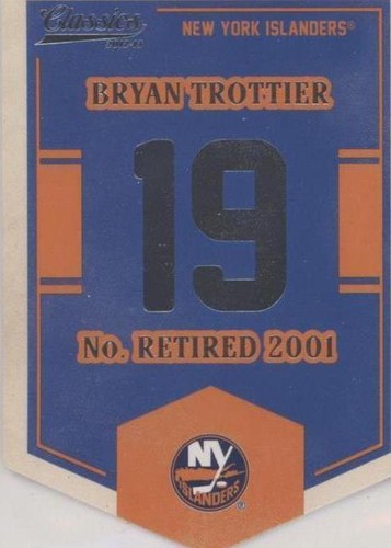 2012-13 Panini Classics Signatures - Bryan Trottier #EN50