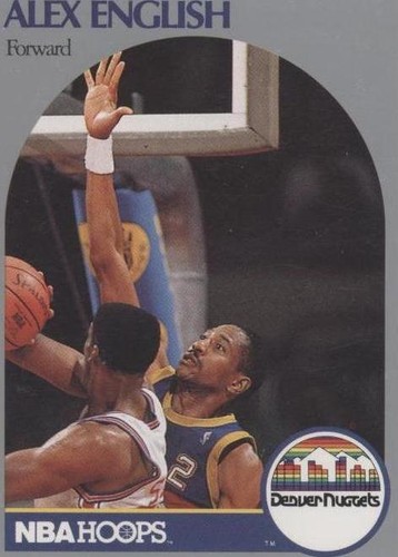 1990-91 NBA Hoops - Alex English #94