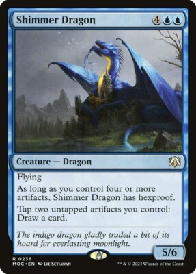 Shimmer Dragon [March of the Machine] MTG
