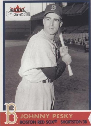 2001 Fleer Red Sox 100th - Johnny Pesky #38