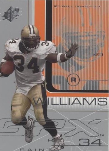 2001 SPx Ricky Williams #54