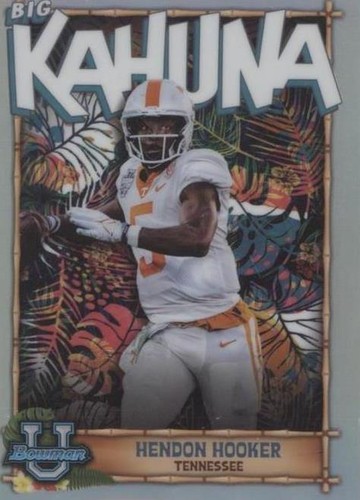 2022 Bowman University Chrome Hendon Hooker #TBK-24