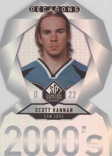 2020-21 Upper Deck SP Signature Edition Legends - Scott Hannan #DC-95