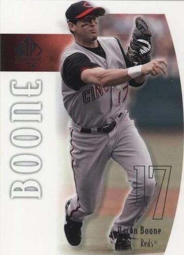 2002 SP Authentic - Aaron Boone #176