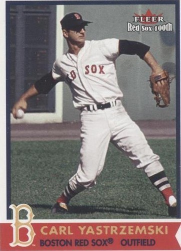 2001 Fleer Red Sox 100th - Carl Yastrzemski #1
