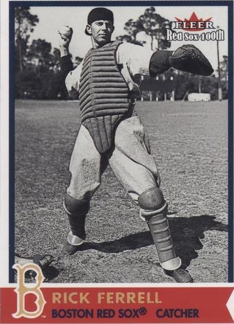 2001 Fleer Red Sox 100th - Rick Ferrell #25