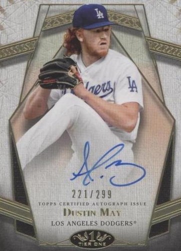 2022 Topps Tier One - Dustin May #PPA-DM