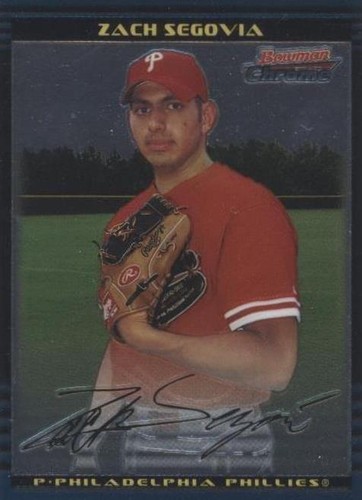 2002 Bowman Chrome Draft Picks & Prospects - Zack Segovia #BDP58