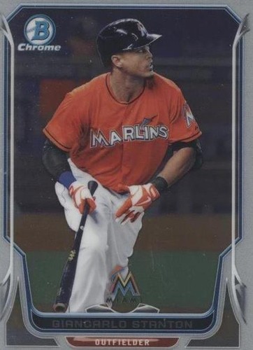 2014 Bowman Chrome - Giancarlo Stanton #62