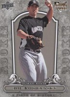 2008 Upper Deck A Piece of History - Joe Koshansky #113