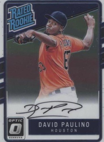 2017 Panini Donruss Optic - David Paulino #RRS-DP