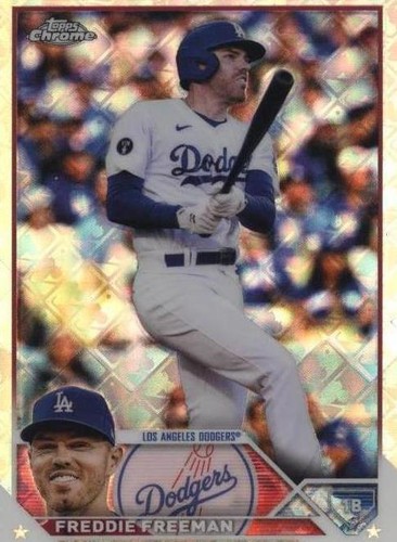 2023 Topps Chrome Logofractor Edition - Freddie Freeman #5