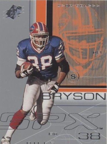 2001 SPx Shawn Bryson #10