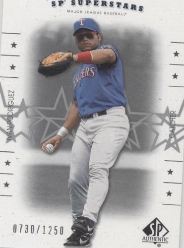 2001 SP Authentic - Ivan Rodriguez #148