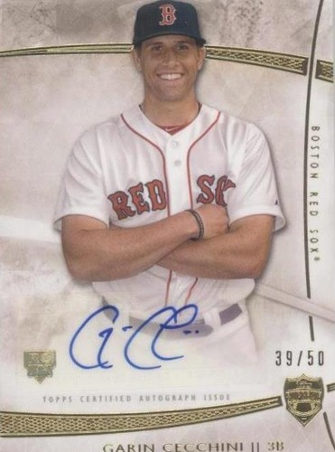 2014 Topps Supreme - Garin Cecchini #SA-GCE