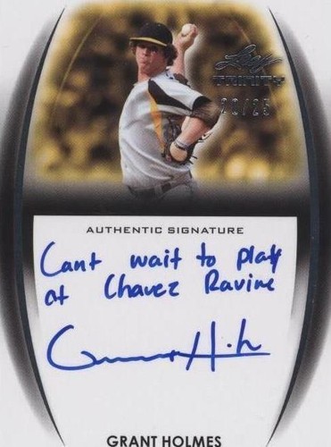 2014 Leaf Trinity - Grant Holmes #A-GH1