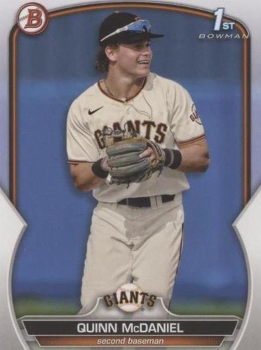 2023 Bowman Draft - Quinn Mcdaniel #BD-136