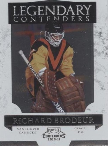 2010-11 Panini Playoff Contenders - Richard Brodeur #5