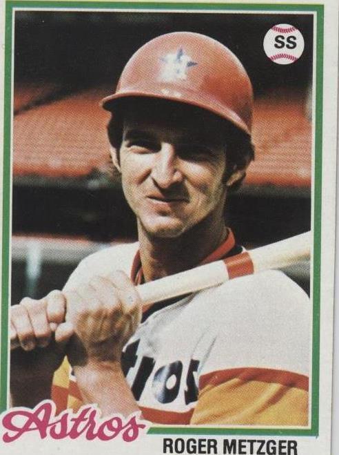1978 Topps - Roger Metzger #697