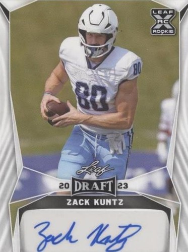 2023 Leaf Draft Zack Kuntz #BA-ZK1