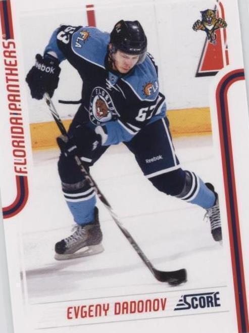 2011-12 Score - Evgeni Dadonov #204