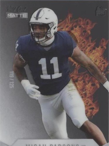 2021 Wild Card MATTE Micah Parsons #MRHR-18