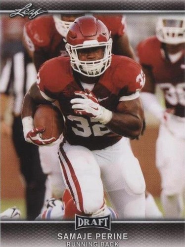2017 Leaf Draft Samaje Perine #59
