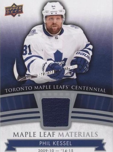2017 Upper Deck Toronto Maple Leafs Centennial - Phil Kessel #ML-PK