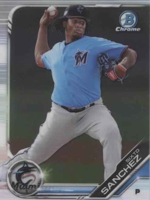 2019 Bowman Chrome - Sixto Sanchez #BCP-205