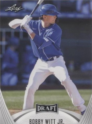 2021 Leaf Draft - Bobby Witt Jr. #02