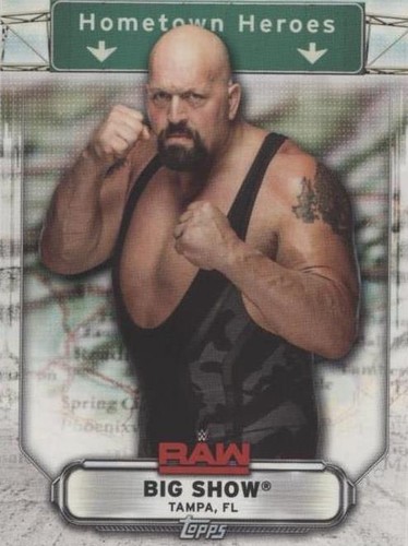 2019 Topps WWE Raw - Big Show #HH-5
